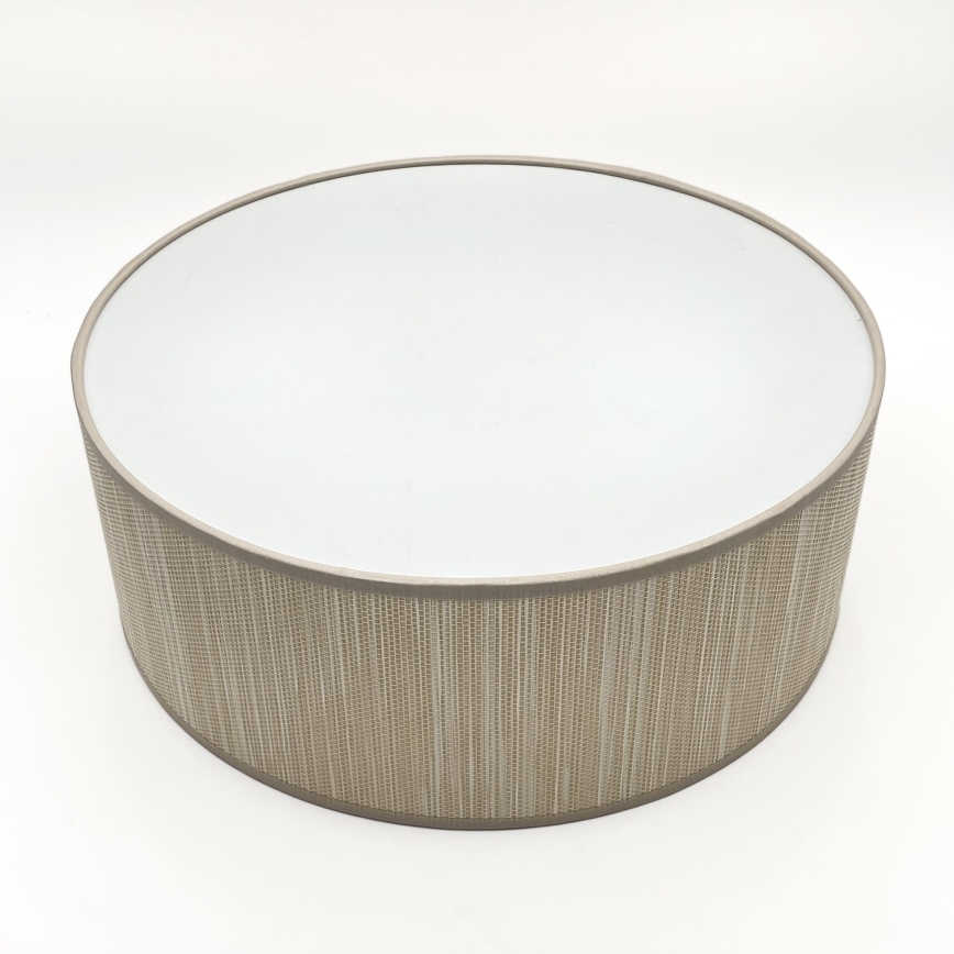 Plafoniera SIRJA 1xE27/15W/230V Ø 35 cm beige