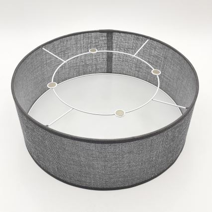 Plafoniera SIRJA 1xE27/15W/230V Ø 35 cm grigio