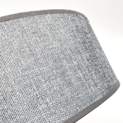 Plafoniera SIRJA 1xE27/15W/230V Ø 35 cm grigio