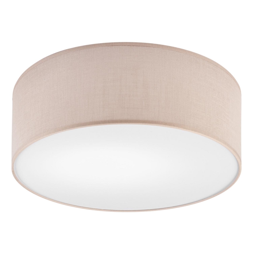 Plafoniera SIRJA 1xE27/60W/230V diametro 35 cm beige