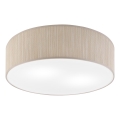 Plafoniera SIRJA 2xE27/15W/230V Ø 45 cm beige