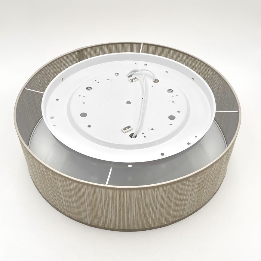 Plafoniera SIRJA 2xE27/15W/230V Ø 45 cm beige