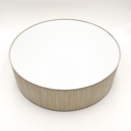 Plafoniera SIRJA 2xE27/15W/230V Ø 45 cm beige