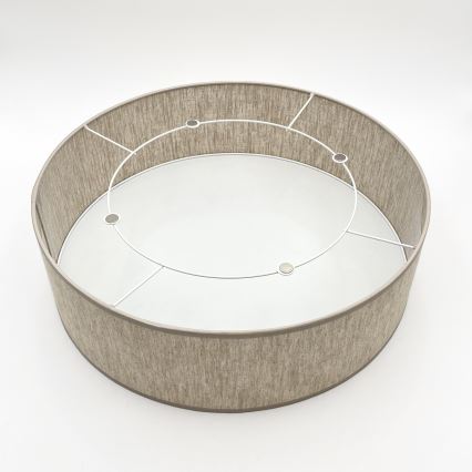 Plafoniera SIRJA 2xE27/15W/230V Ø 45 cm beige