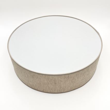 Plafoniera SIRJA 2xE27/15W/230V Ø 45 cm beige