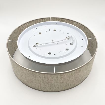 Plafoniera SIRJA 2xE27/15W/230V Ø 45 cm beige