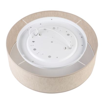 Plafoniera SIRJA 2xE27/15W/230V Ø 45 cm beige