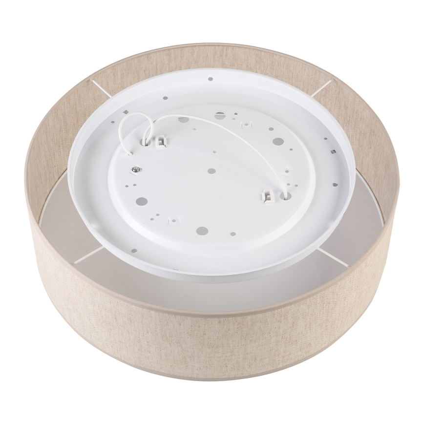 Plafoniera SIRJA 2xE27/15W/230V Ø 45 cm beige