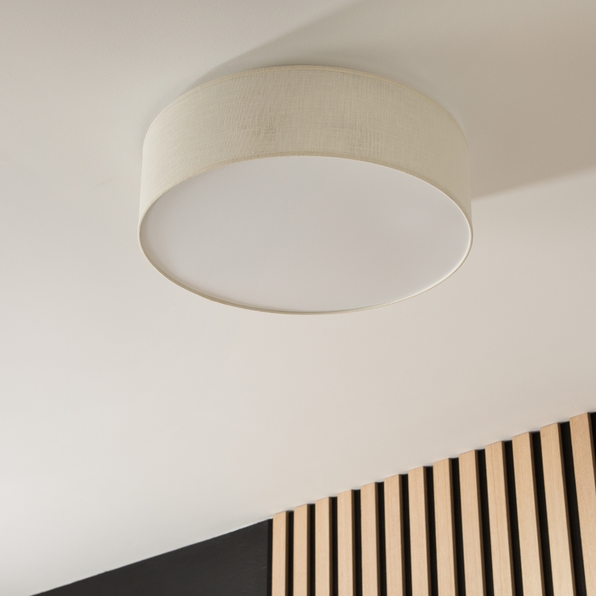 Plafoniera SIRJA 2xE27/15W/230V Ø 45 cm colore crema