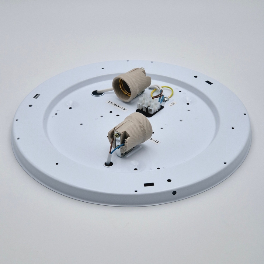 Plafoniera SIRJA 2xE27/15W/230V Ø 45 cm colore crema