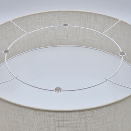 Plafoniera SIRJA 2xE27/15W/230V Ø 45 cm colore crema