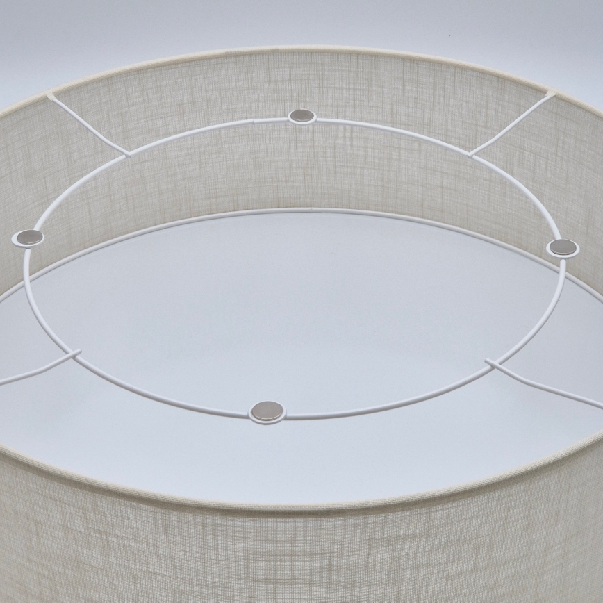 Plafoniera SIRJA 2xE27/15W/230V Ø 45 cm colore crema