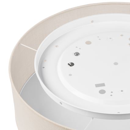 Plafoniera SIRJA 2xE27/15W/230V Ø 45 cm colore crema