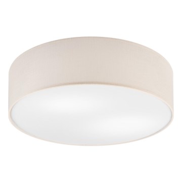 Plafoniera SIRJA 2xE27/60W/230V diametro 45 cm crema
