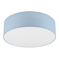 Plafoniera SIRJA PASTEL 2xE27/15W/230V Ø 45 cm blu