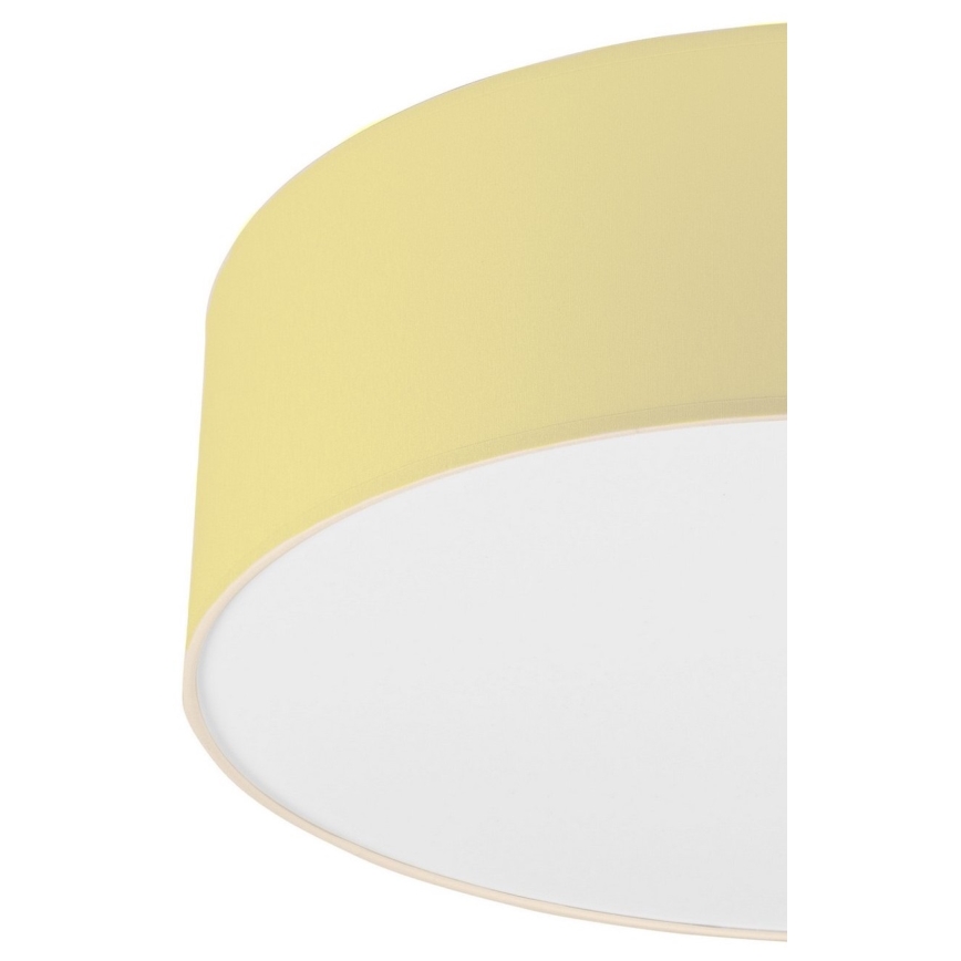 Plafoniera SIRJA PASTEL 2xE27/15W/230V Ø 45 cm gialla