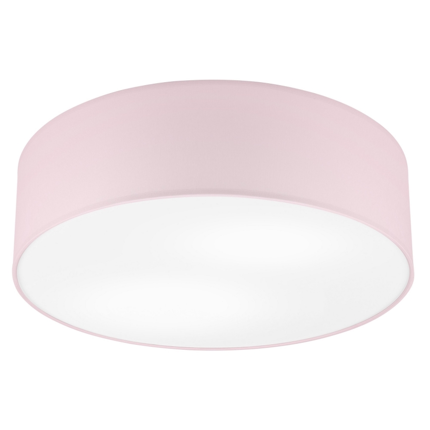 Plafoniera SIRJA PASTEL 2xE27/15W/230V Ø 45 cm rosa