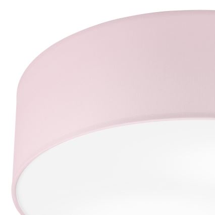 Plafoniera SIRJA PASTEL 2xE27/15W/230V Ø 45 cm rosa