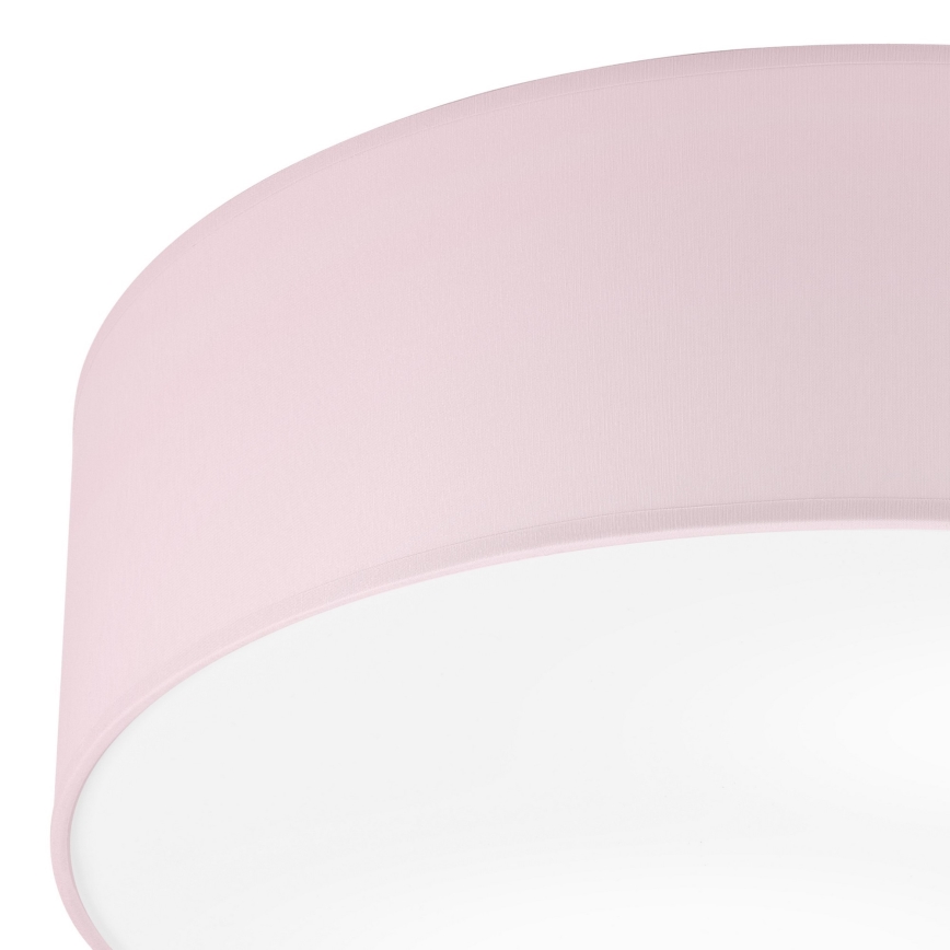 Plafoniera SIRJA PASTEL 2xE27/15W/230V Ø 45 cm rosa