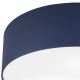 Plafoniera SIRJA PASTEL 2xE27/60W/230V diametro 45 cm blu scuro