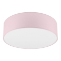 Plafoniera SIRJA PASTEL 2xE27/60W/230V diametro 45 cm rosa