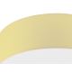 Plafoniera SIRJA PASTEL DOUBLE 4xE27/15W/230V diametro 45 cm giallo