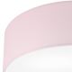 Plafoniera SIRJA PASTEL DOUBLE 4xE27/15W/230V diametro 45 cm rosa