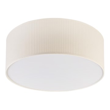 Plafoniera SIRJA PLISADO 2xE27/15W/230V Ø 35 cm crema