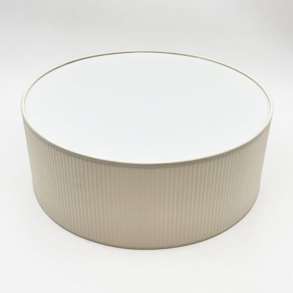 Plafoniera SIRJA PLISADO 2xE27/15W/230V Ø 35 cm crema