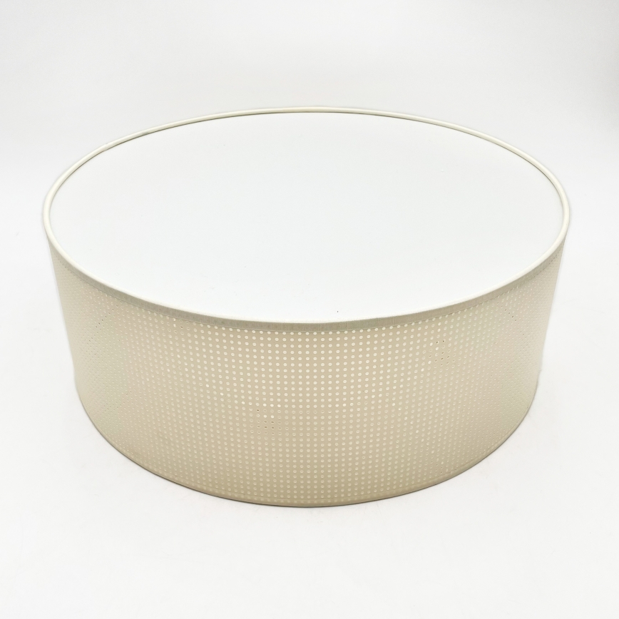 Plafoniera SIRJA PLISADO 2xE27/15W/230V Ø 35 cm crema