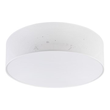 Plafoniera SIRJA PLISADO 4xE27/15W/230V Ø 45 cm bianca