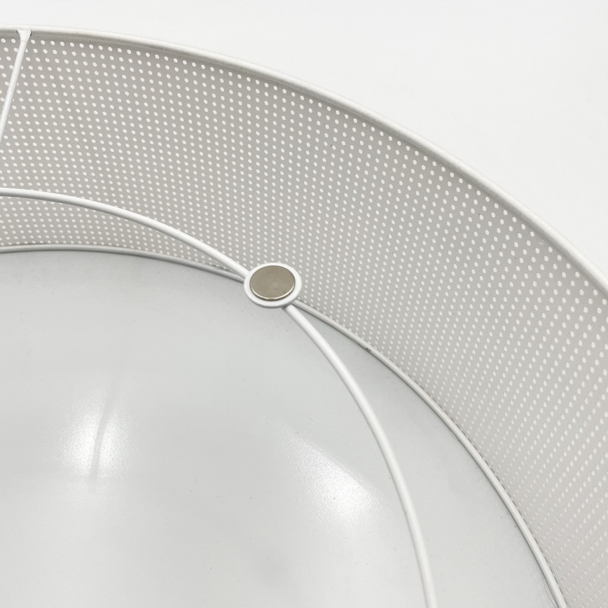 Plafoniera SIRJA PLISADO 4xE27/15W/230V Ø 45 cm bianca
