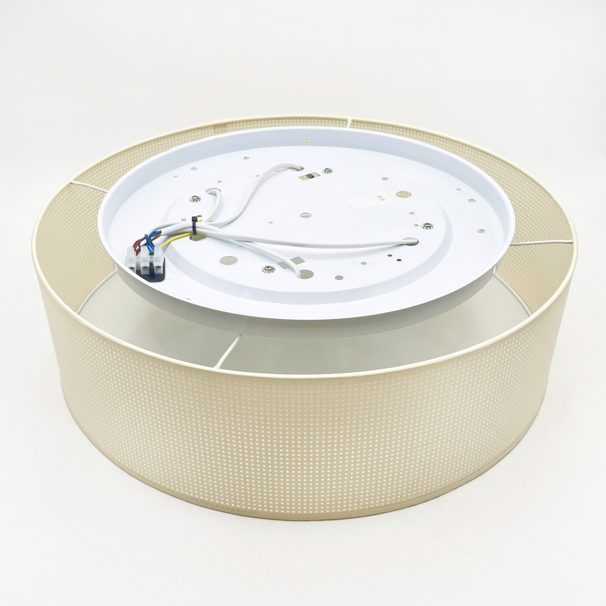 Plafoniera SIRJA PLISADO 4xE27/15W/230V Ø 45 cm colore crema