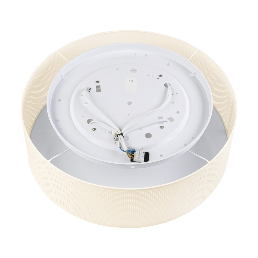Plafoniera SIRJA PLISADO 4xE27/15W/230V Ø 45 cm colore crema