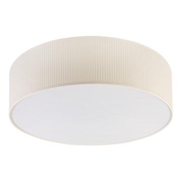 Plafoniera SIRJA PLISADO 4xE27/15W/230V Ø 45 cm crema