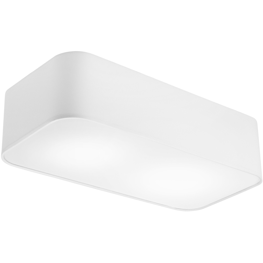 Plafoniera SIRJA SQUARE 2xE27/15W/230V bianco