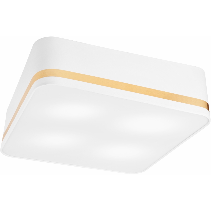 Plafoniera SIRJA SQUARE 4xE27/60W/230V 45x45 cm bianco