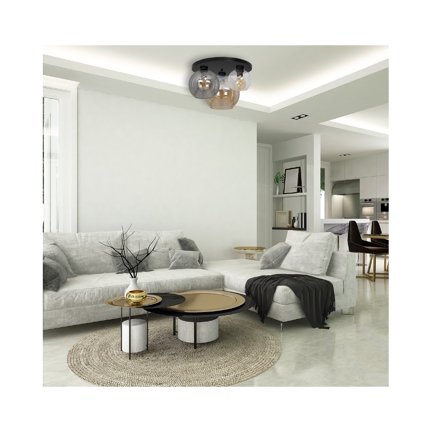 Plafoniera SOFIA 3xE27/60W/230V mix