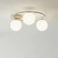 Plafoniera SOPRA 3xE14/10W/230V beige/bianco