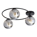 Plafoniera SOPRA 3xE14/10W/230V nero