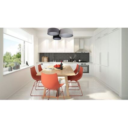Plafoniera 3xE27/60W/230V