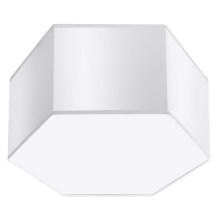 Plafoniera SUNDE 2xE27/60W/230V 15,5 cm bianca