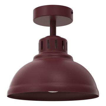 Plafoniera SVEN 1xE27/15W/230V, ø 21 cm, bordeaux
