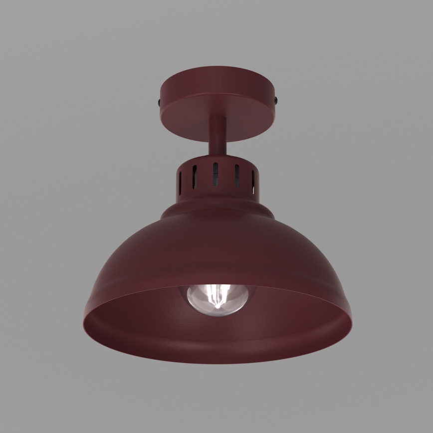 Plafoniera SVEN 1xE27/15W/230V, ø 21 cm, bordeaux