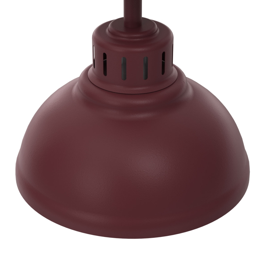Plafoniera SVEN 1xE27/15W/230V, ø 21 cm, bordeaux