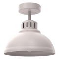 Plafoniera SVEN 1xE27/15W/230V Ø 21 cm color crema