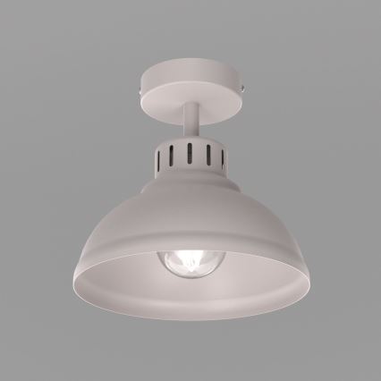 Plafoniera SVEN 1xE27/15W/230V Ø 21 cm color crema