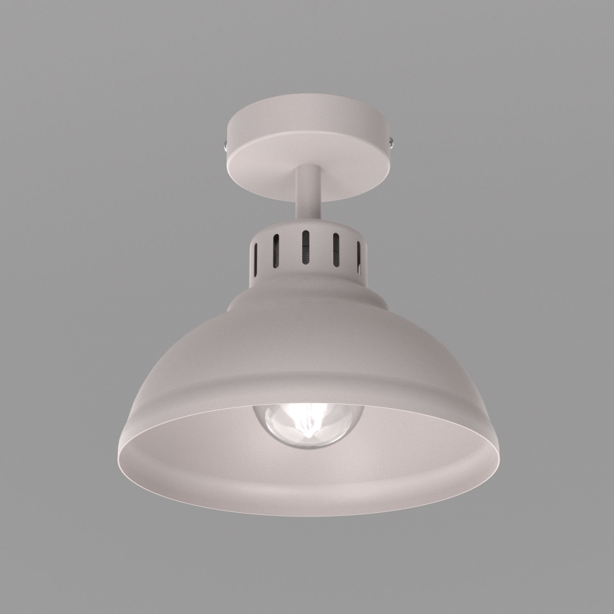 Plafoniera SVEN 1xE27/15W/230V Ø 21 cm color crema
