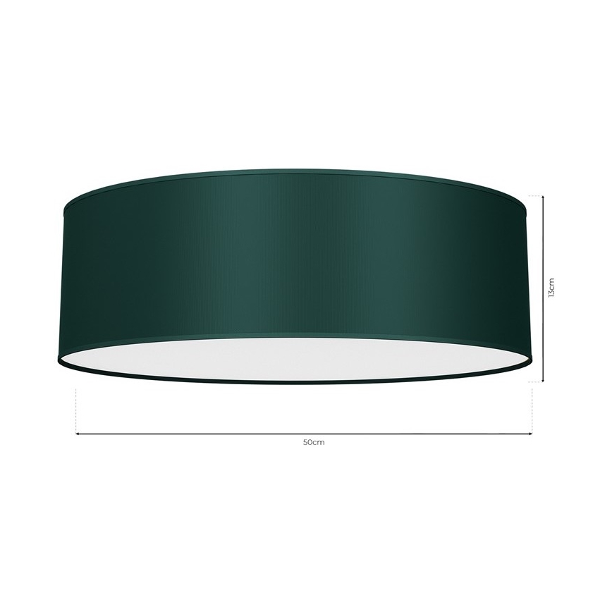 Plafoniera VERDE 3xE27/60W/230V d. 50 cm verde