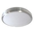 Plafoniera VINGTON 2xE27/60W/230V Ø 33 cm argento